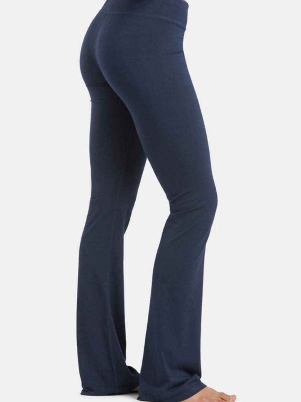VS Moda International Bootcut Black Yoga Pants VINTAGE M Tall Workout Lounge